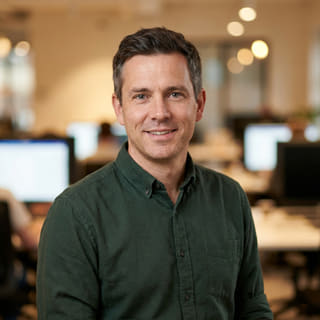 Daniel Carter, apresentado como Diretor de Tecnologia na Nexo Investeira AI, em imagem de perfil