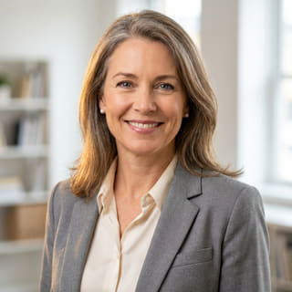 Sarah Coleman, Diretora Financeira na Nexo Investeira AI, em imagem de perfil